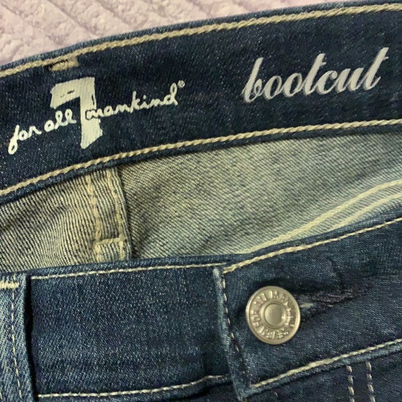 EUC “7 for All Mankind” Blue jeans - Picture 7 of 7